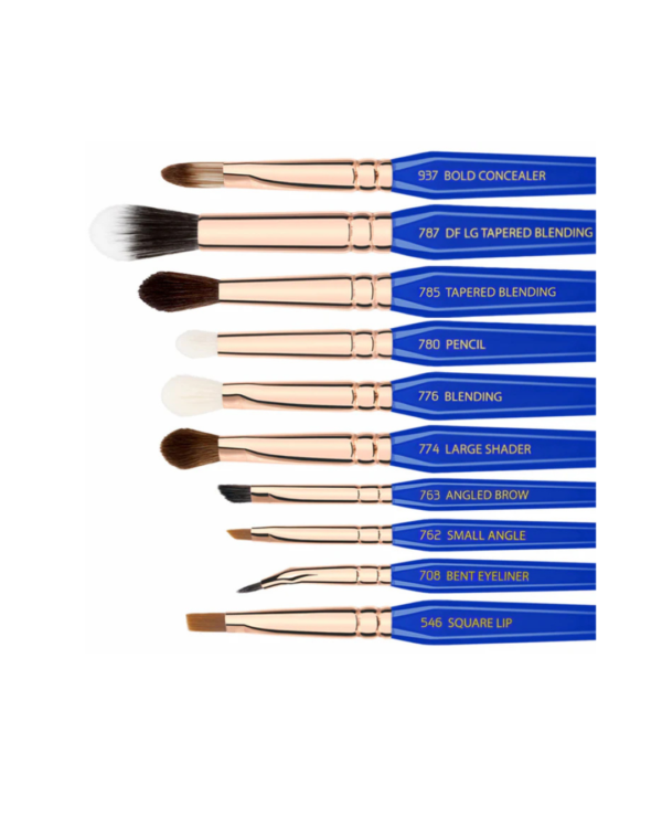 BDELLIUM 15PC GOLDEN TRIANGLE BRUSH SET